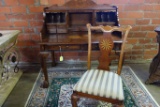 MAHOGANY WRITING DESK & CHAIR