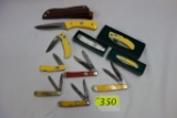 LOT OF MOORE MAKER KNIVES: