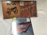 (3) AC/DC VINYL ALBUMS IN ORIGINAL SHRINK WRAP: