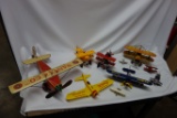 10 SMALL AIRPLANE MODELS