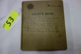 PILOT'S BOOK - E.T. OLSON, 1917