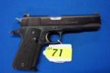 COLT MKIV/SERIES 70 GOV'T SEMI-AUTOMATIC PISTOL, SR # 70G27072