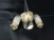 18KT GOLD DIAMOND &  ROCK CRYSTAL QUARTZ RING & EARRINGS