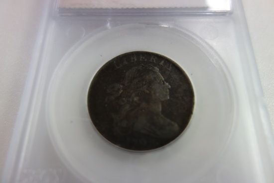 SEGS GRADED VF35+ 1798 2ND HAIR STYLE LARGE ONE CENT COIN