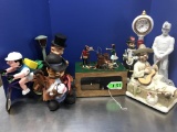 COLLECTION OF ANIMATED FIGURES & (2) NOT ANIMATED FIGURES