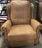 LEATHER RECLINER FROM ADOBE INTERIORS OF FT. WORTH