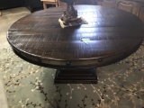 RUSTIC ROUND DINING TABLE 60