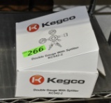 KEGCO DOUBLE GAUGE WITH SPLITTER KC542-2
