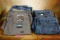 10 PAIRS OF FIRE RETARDANT WORK PANTS & JEANS SIZED 48/32 & 50/32