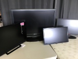 4 MONITORS INCLUDING AN EMERSON TV,