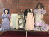 (4) COLLECTIBLE DOLLS