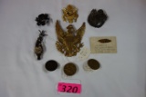 LOT OF U.S. MILITARY BADGES AND INSIGNIAS
