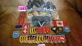 LARGE LOT OF MILITARY PATCHES: