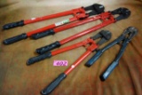 (4) SETS OF BOLT CUTTERS