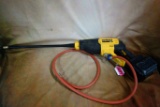 BATTERY OPERATED PRESSURE WASHER & CRAFTSMAN BATTERY BLOWER