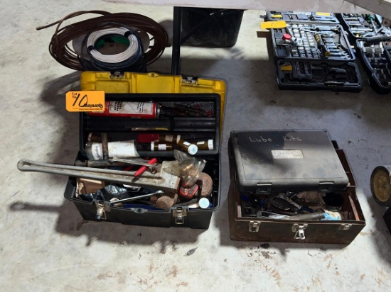 Lot Of (2) Hand Carry Tool Boxes