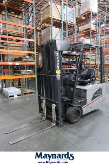 Nissan G1N1L20V 1,245 Lb. Capacity 36V Electric Fork Lift