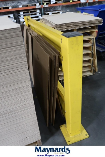 Cubic Designs Yellow Steel Safety Barrier