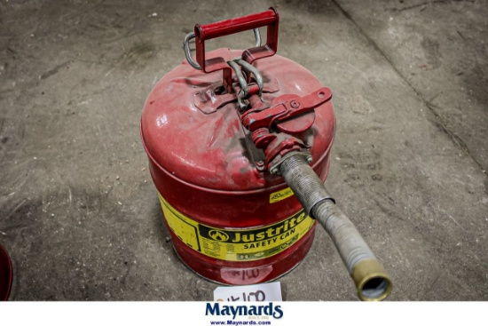 JUSTRITE H-1851R SAFETY GAS CAN