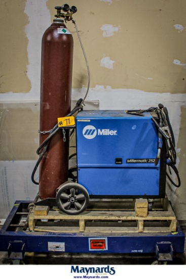 2021 MILLER-MATIC 252 907321 MIG WELDER