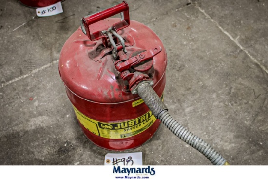JUSTRITE H-1851R SAFETY GAS CAN