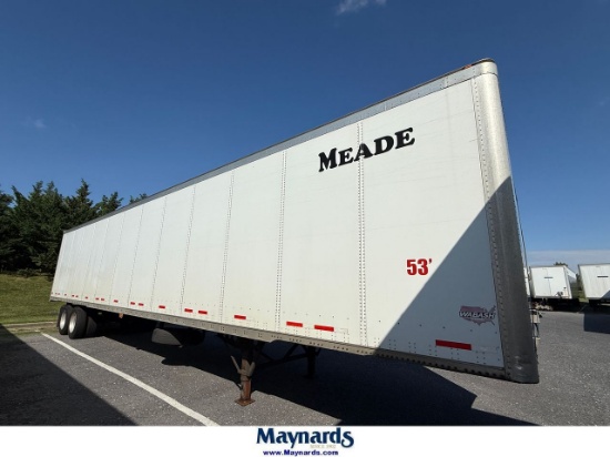 2014 Wabash 53' Dry Van Trailer