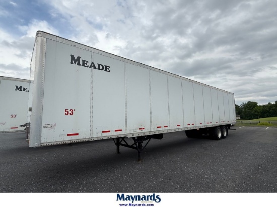 2014 Wabash 53' Dry Van Trailer