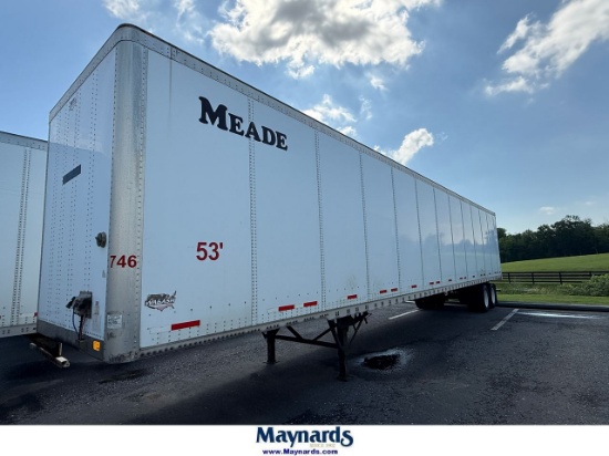 2012 Wabash Duraplate 53' Dry Van Trailer