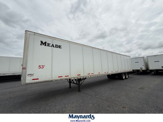 2012 Wabash Duraplate 53' Dry Van Trailer