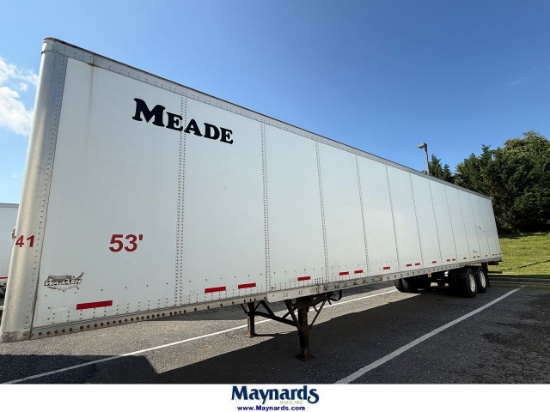 2012 Wabash Duraplate 53' Dry Van Trailer