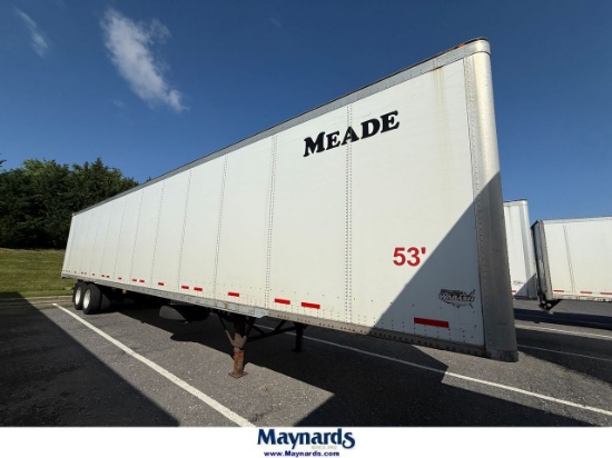 2012 Wabash Duraplate 53' Dry Van Trailer