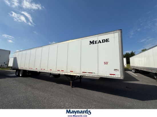 2012 Wabash Duraplate 53' Dry Van Trailer