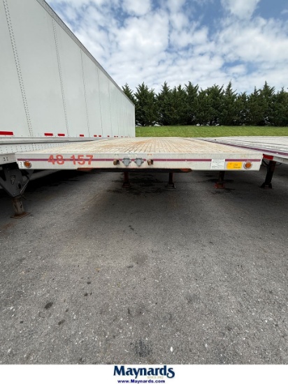 2009 Mac 48' Tandem Axle Flatbed Utility Trailer