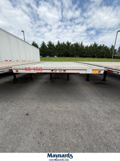 2009 Mac 48' Tandem Axle Flatbed Utility Trailer