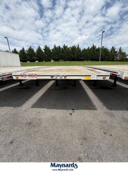 2009 Mac 48' Tandem Axle Flatbed Utility Trailer
