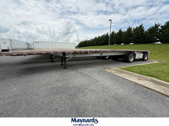 2009 Mac 48' Tandem Axle Flatbed Utility Trailer