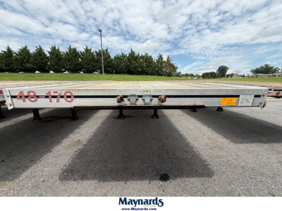 2007 Mac 48' Tandem Axle Flatbed Utility Trailer