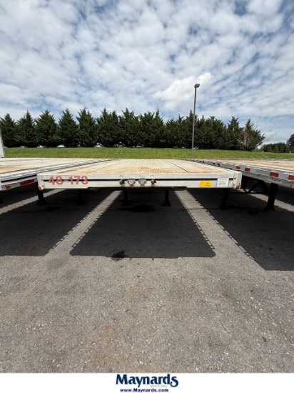 2007 Mac 48' Tandem Axle Flatbed Utility Trailer