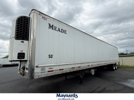 2018 Wabash 53' Reefer Trailer