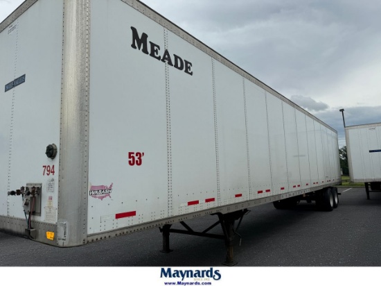 2014 Wabash 53' Dry Van Trailer
