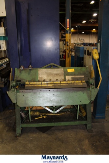 CHICAGO BP-414-6 BOX & PAN BRAKE PRESS