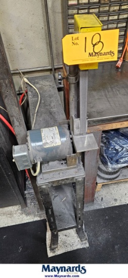 DAYTON MODEL 2RYN6B 1" BELT GRINDER
