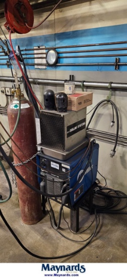 MILLER AXCESS 300 ROBOTIC MULTI-MIG WELDER POWER SOURCE, W/ WIRE FEEDER