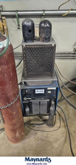 MILLER AXCESS 300 ROBOTIC MULTI-MIG WELDER POWER SOURCE, W/ WIRE FEEDER