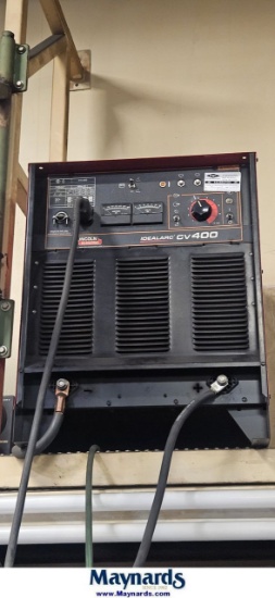 LINCOLN ELECTRIC IDEALARC CV 400 INDUSTRIAL CONSTANT VOLTAGE DC WELDER