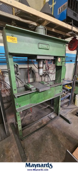 DAKE MODEL 908075 HYDRAULIC PRESS
