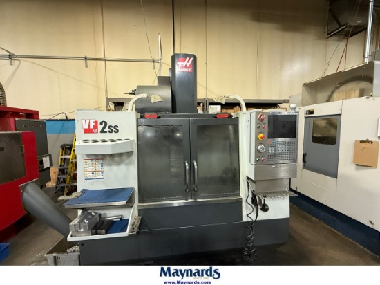 2013 HAAS MODEL VF-2SS CNC VERTICAL MACHINING CENTER