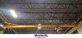 MINNESOTA CRANE CORP. 2,000 LB CRANE, W/ 1 TON COFFING HOIST