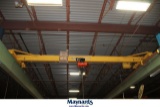 MINNESOTA CRANE CORP 2,000 LB CRANE, W/ 2 TON CM SERIES 635  HOIST