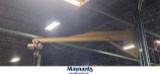 1,000 LB CRANE, W/ 1/2 TON COFFING HOIST